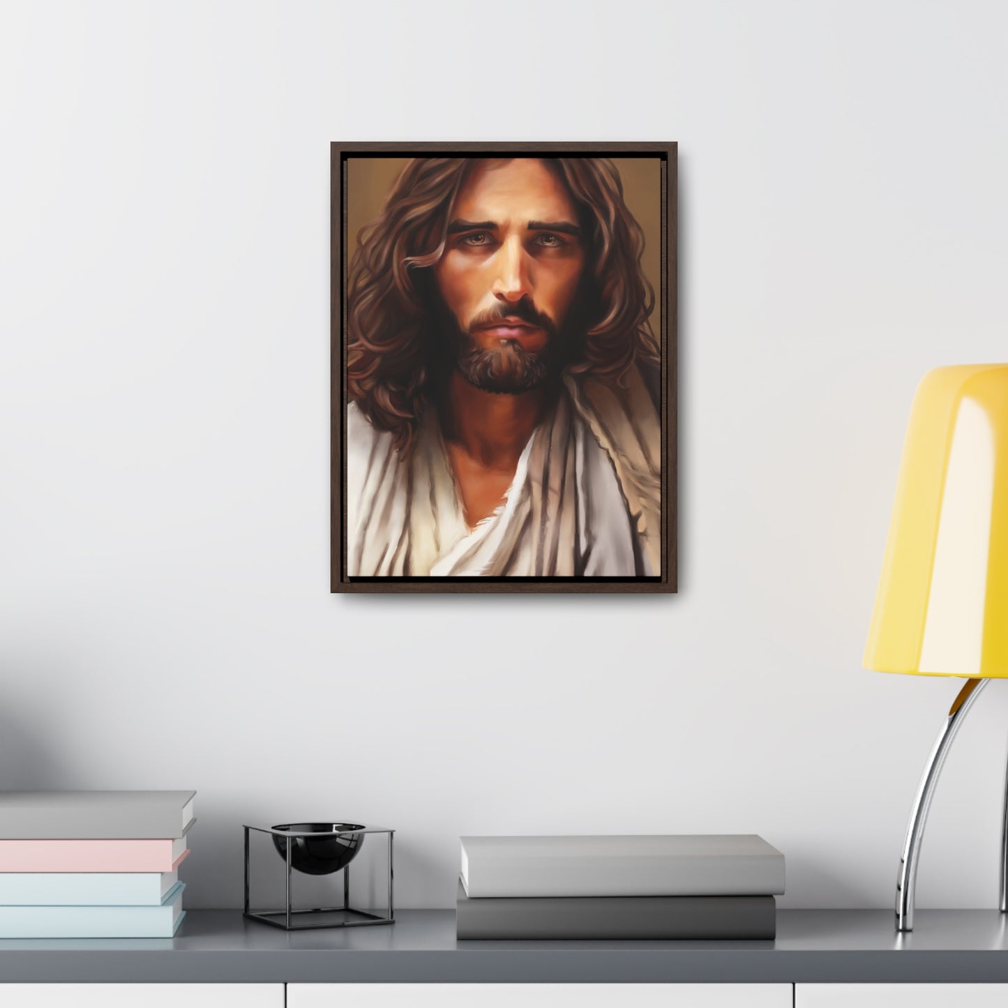 Jesus Christ Portrait, Fine Art Canvas Print, Jesus Christ Christian Art, Christian Art, Jesus Christ Decor