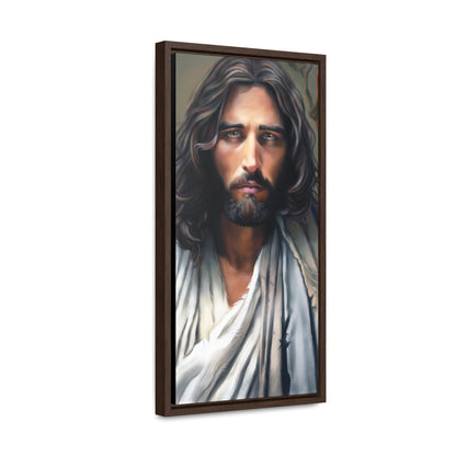 Jesus Christ Portrait, Fine Art Canvas Print, Framed, Jesus Christ Christian Art, Christian Art, Jesus Christ Decor