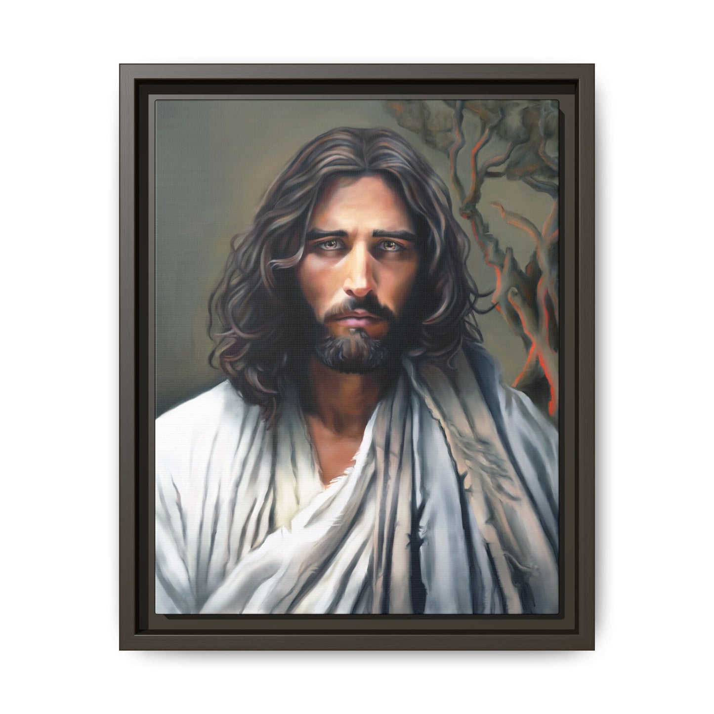 The End of Suffering, Jesus in Gethsemane, Fine Art Canvas Print, Christian Art, Jesus Artwork, Matte Canvas, Stretched, 0.75"