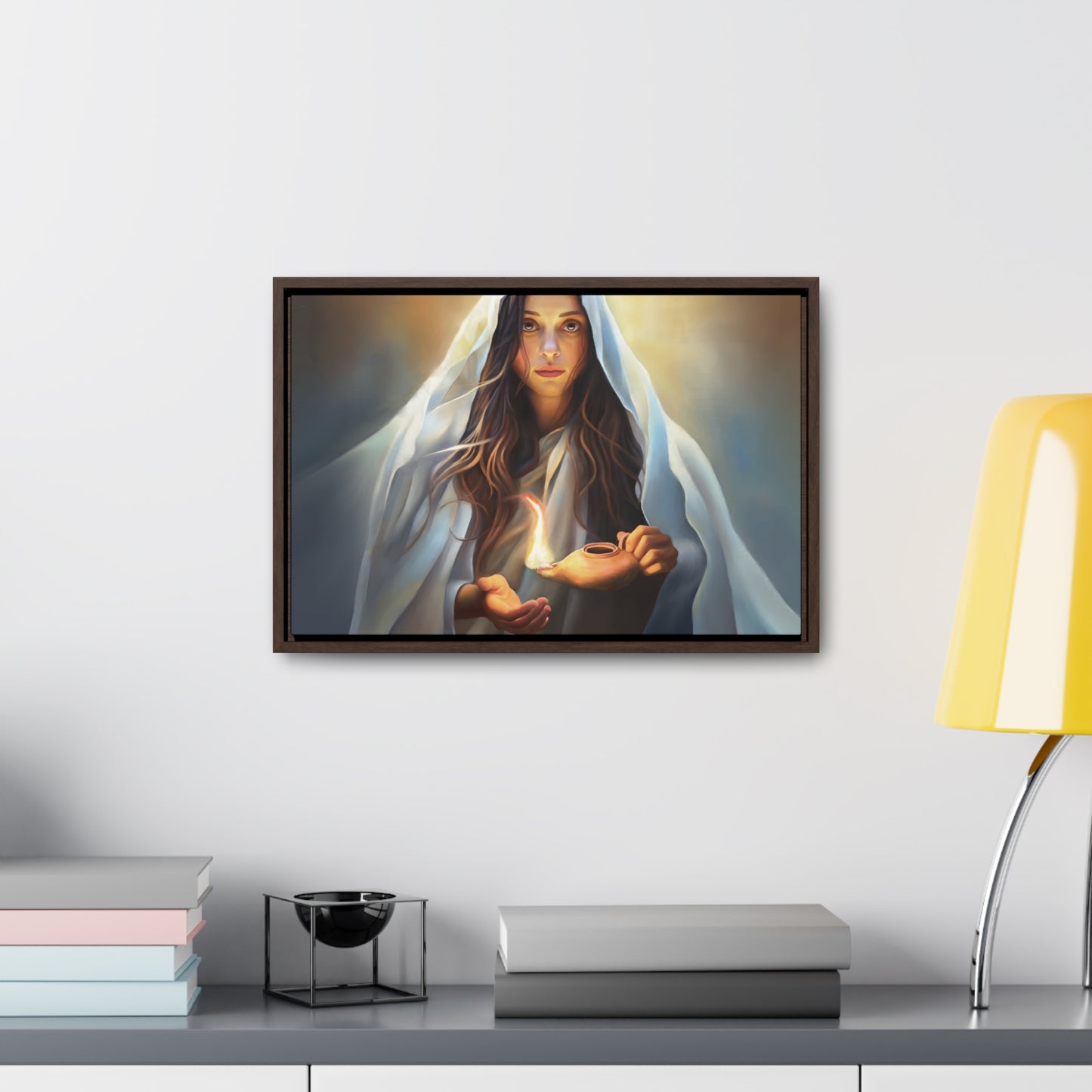 Mary Magdalene, Female Discipleship, Fine Art Canvas Print, Framed, Beautiful Christian Artwork, Disciples of Jesus Christ Art, Gift Ideas for her