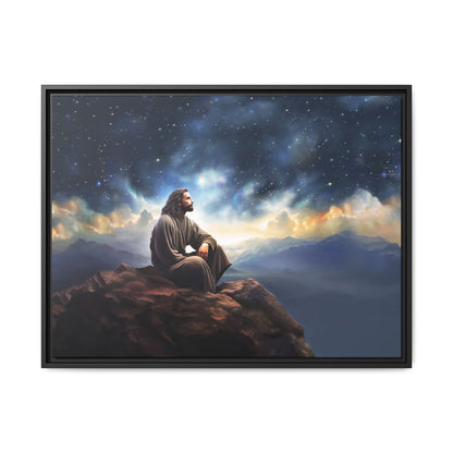 Jesus With The Stars, Fine Art Canvas Print, many sizes, Christian Art, Christian Gifts