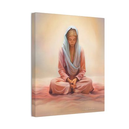 Stillness, Fine Art Canvas Print, Female Discipleship