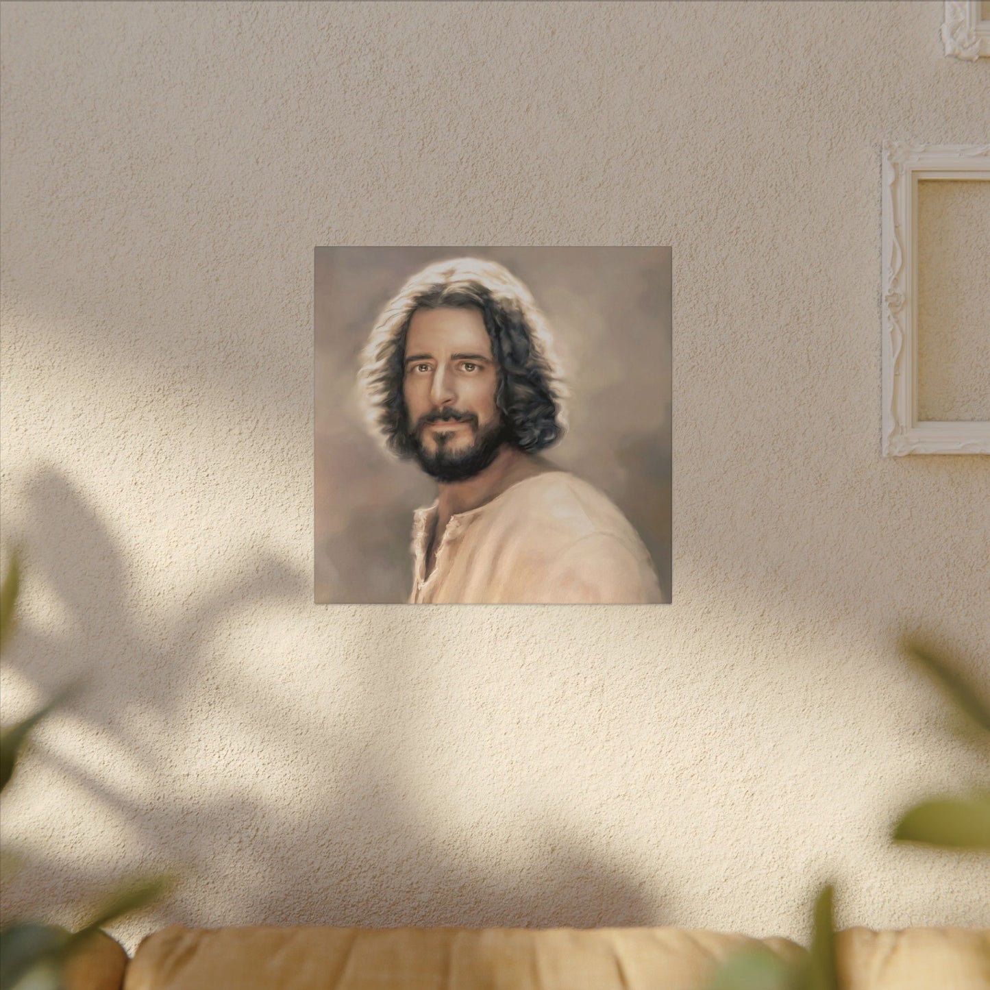 You Belong, Jesus Christ Portrait, Fine Art Canvas Print, Inspired by The Chosen Artwork of Jesus Painting