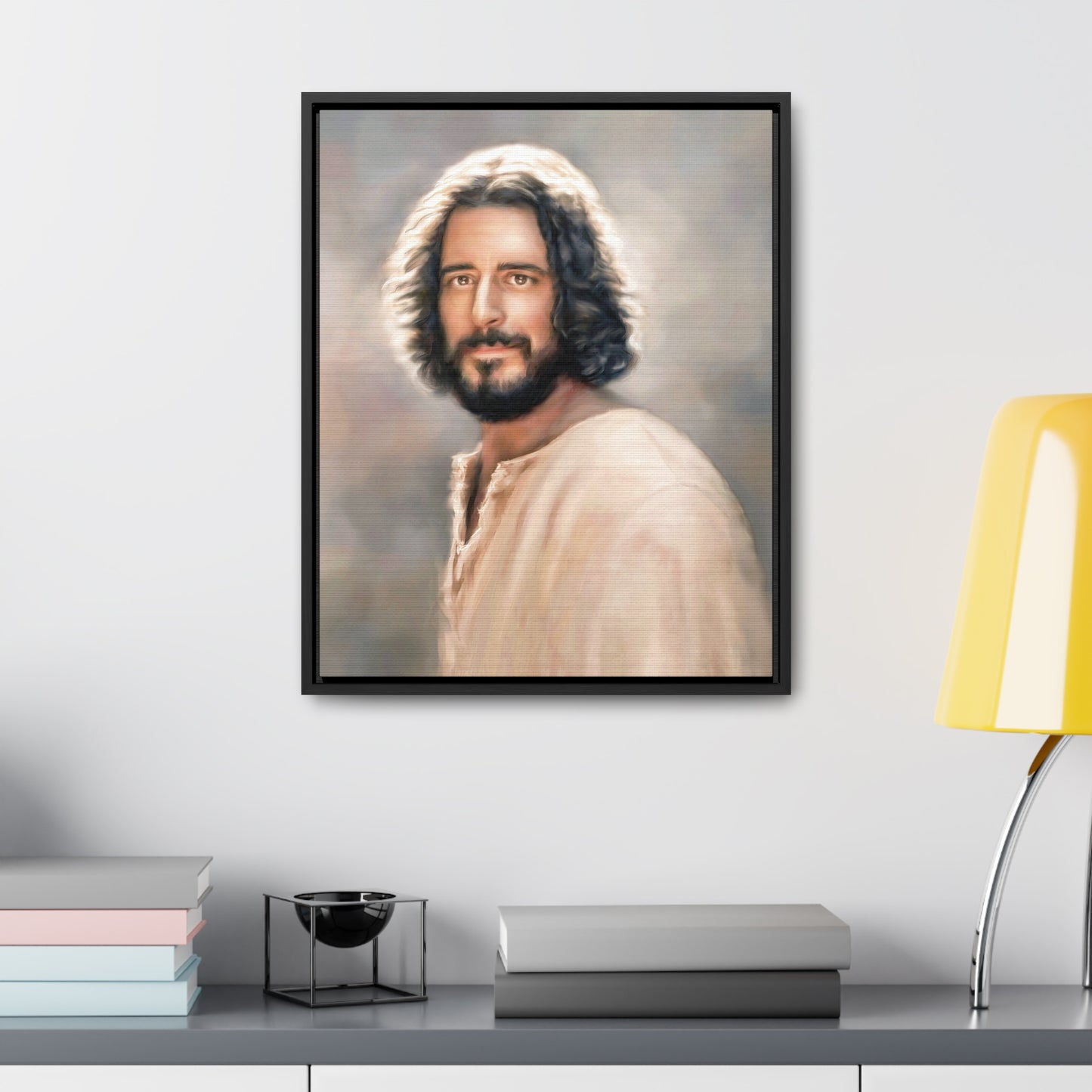 Jesus Christ Portrait, Fine Art Canvas Print, Various Sizes of Jesus Painting | Not Affiliated with The Chosen TV Series