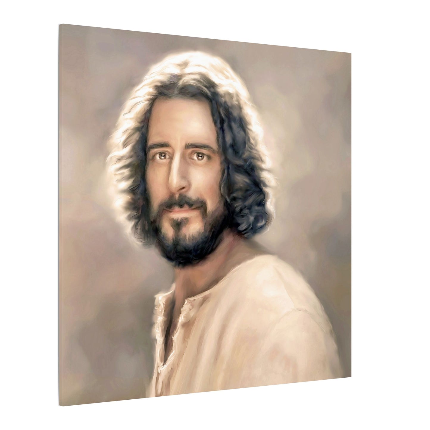 You Belong, Jesus Christ Portrait, Fine Art Canvas Print, Inspired by The Chosen Artwork of Jesus Painting