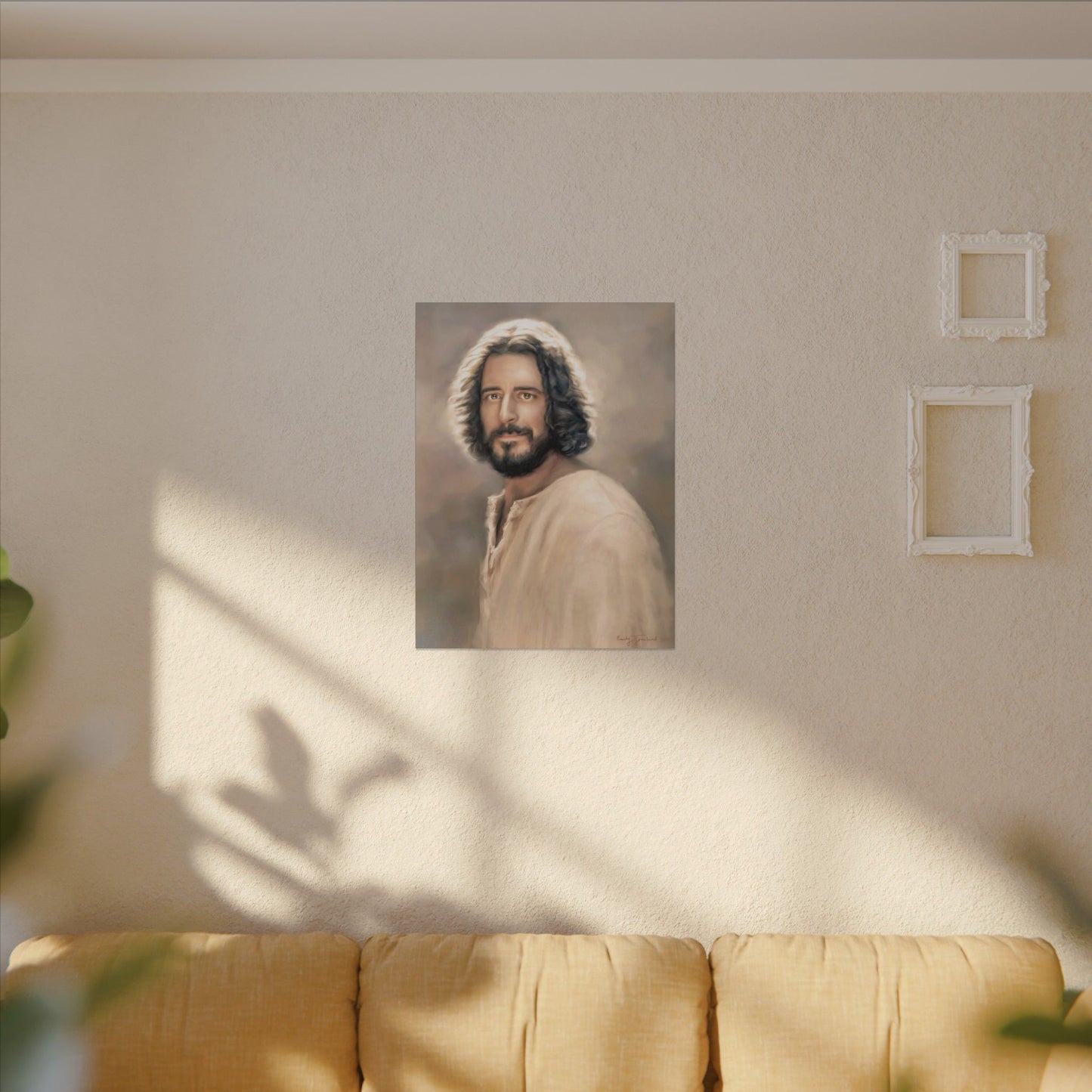 You Belong, Jesus Christ Portrait, Fine Art Canvas Print, Inspired by The Chosen Artwork of Jesus Painting