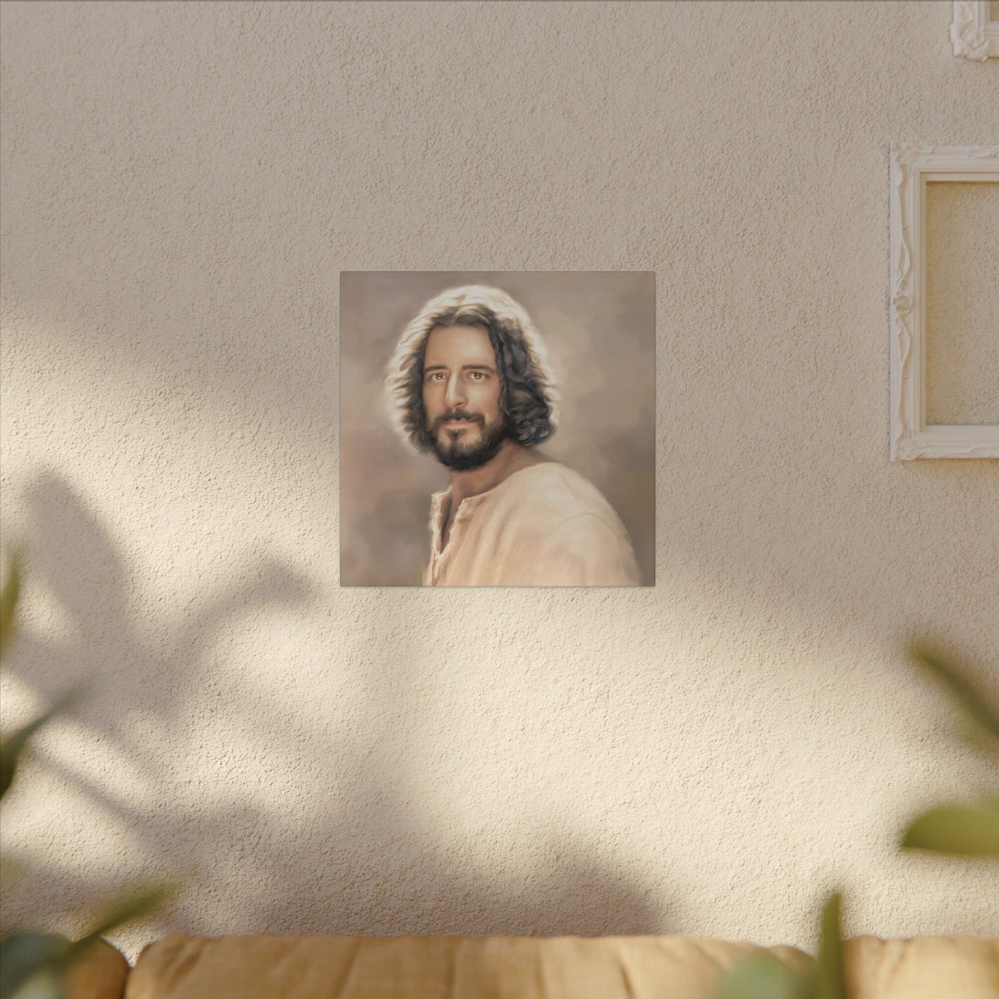 You Belong, Jesus Christ Portrait, Fine Art Canvas Print, Inspired by The Chosen Artwork of Jesus Painting
