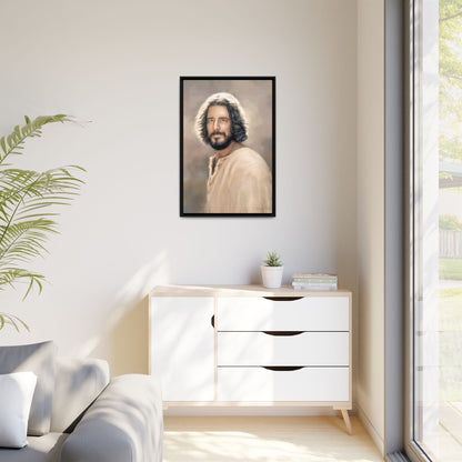 You Belong Jesus Portrait, Fine Art Canvas Print, Framed, The Chosen Art Inspired Artwork of Jesus Christ