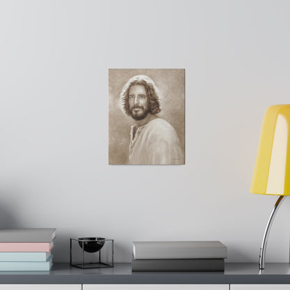 Jesus Christ Artwork, Fine Art Canvas Print Inspired by The Chosen TV Series | Not Affiliated with The Chosen | Gift for Christians