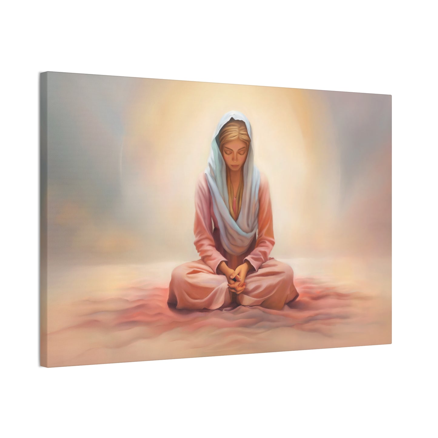 Stillness Fine Art Canvas Print, Female Discipleship, Gift for Her, Religious Gift for Her, Young Women Gift, Relief Society Gift, LDS artwork