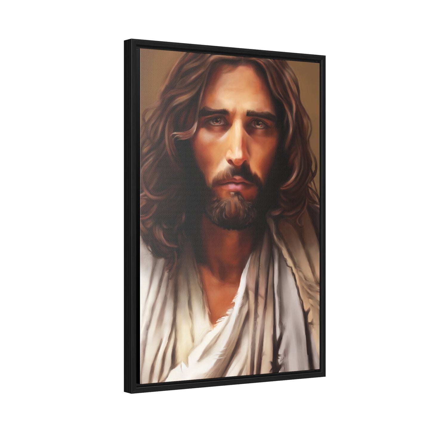 Jesus Christ Portrait, Fine Art Canvas Print, Jesus Christ Christian Art, Christian Art, Jesus Christ Decor