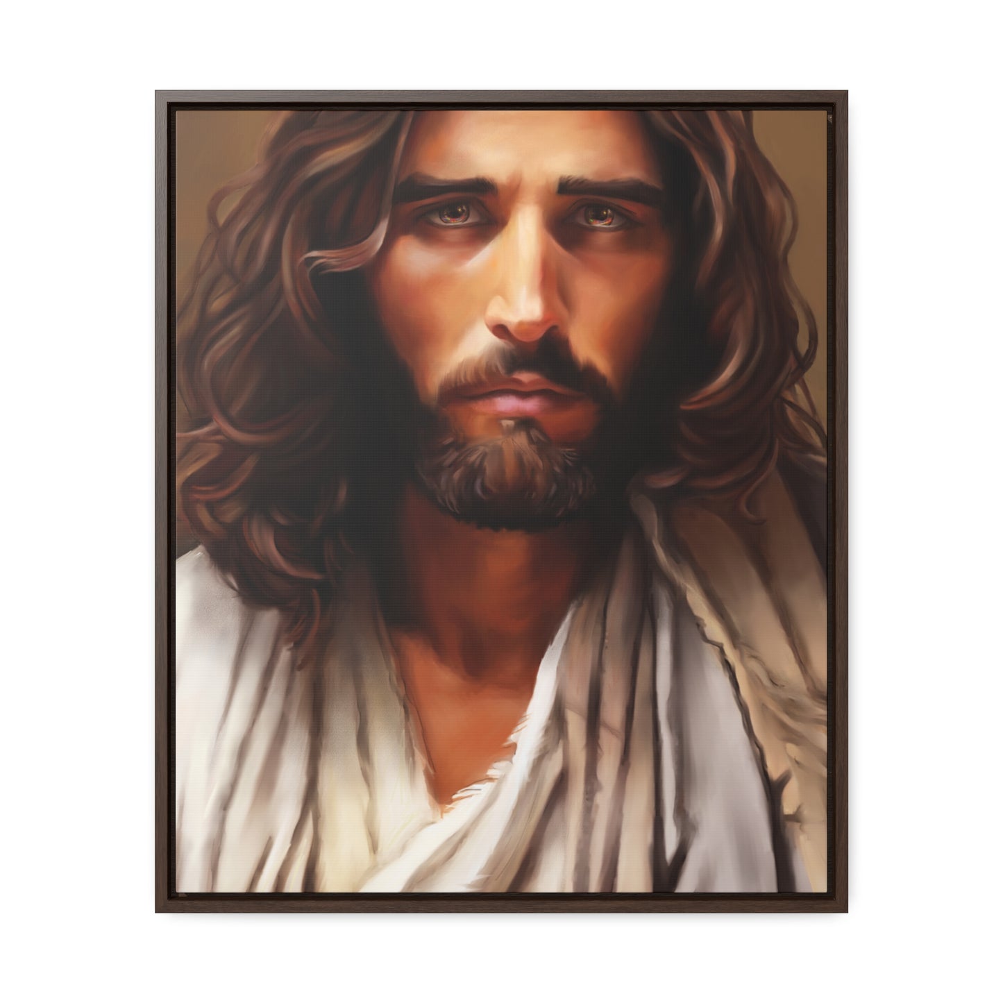 Jesus Christ Portrait, Fine Art Canvas Print, Jesus Christ Christian Art, Christian Art, Jesus Christ Decor