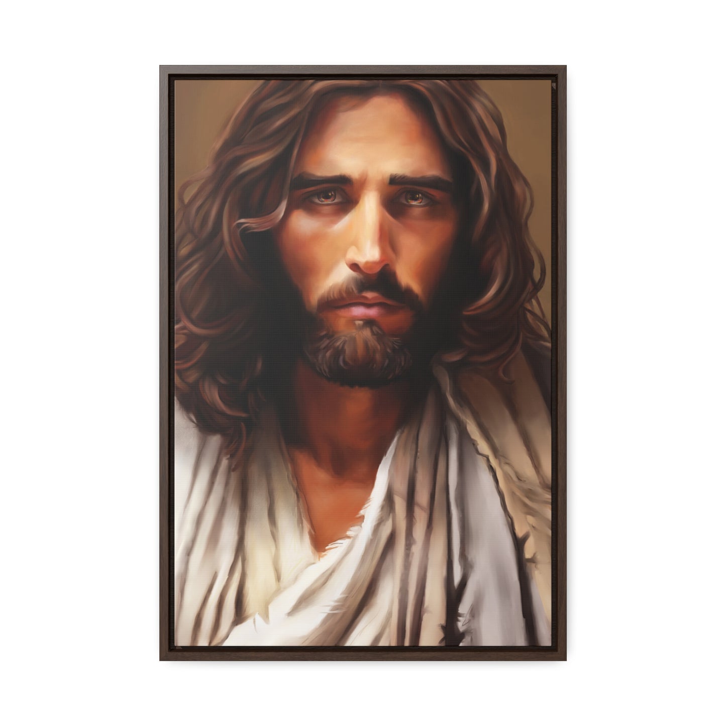 Jesus Christ Portrait, Fine Art Canvas Print, Jesus Christ Christian Art, Christian Art, Jesus Christ Decor