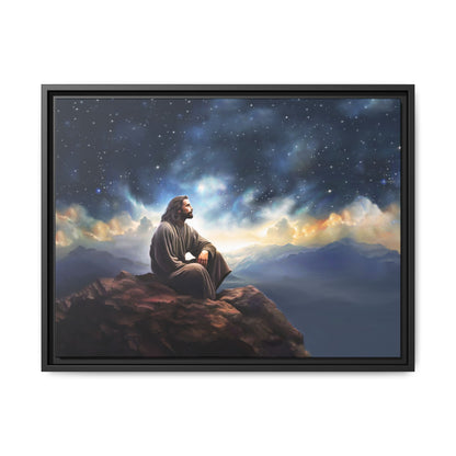 Jesus With The Stars, Fine Art Canvas Print, many sizes, Christian Art, Christian Gifts