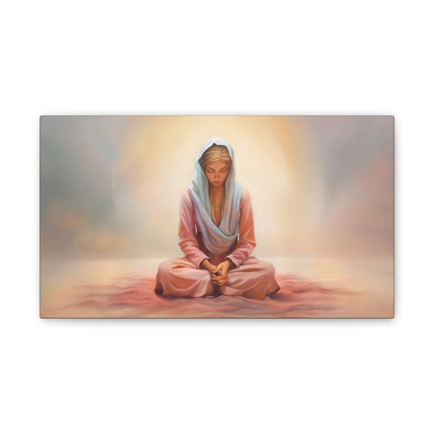 Stillness, Fine Art Canvas Print, Female Discipleship