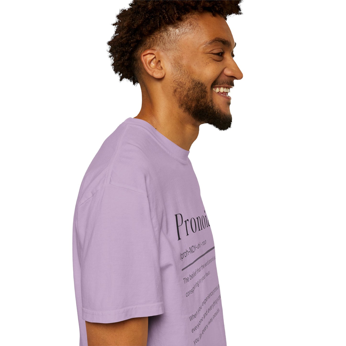 Pronoia Definition Shirt Fun Garment-Dyed T-shirt unisex