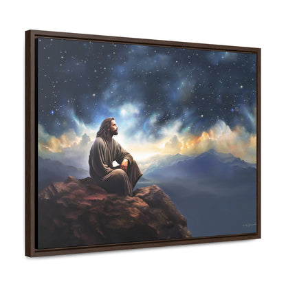 Jesus With The Stars, Fine Art Canvas Print, Many Sizes, Christian Art, Missionary Gifts