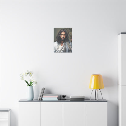 Portrait of Christ, Fine Art Canvas Print, Christian Art, Beautiful Jesus Artwork, Jesus Christ Gift