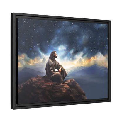 Jesus With The Stars, Fine Art Canvas Print, many sizes, Christian Art, Christian Gifts