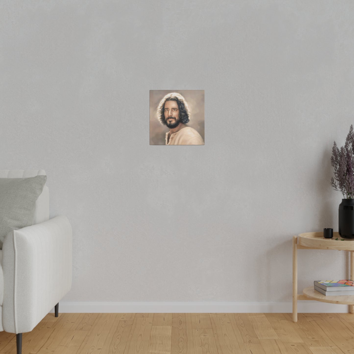 You Belong, Jesus Christ Portrait, Fine Art Canvas Print, The Chosen Artwork of Jesus Painting 12x16