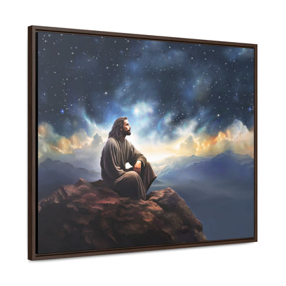 Jesus With The Stars, Fine Art Canvas Print, Many Sizes, Christian Art, Missionary Gifts