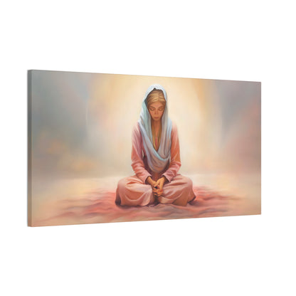 Stillness, Fine Art Canvas Print, Female Discipleship