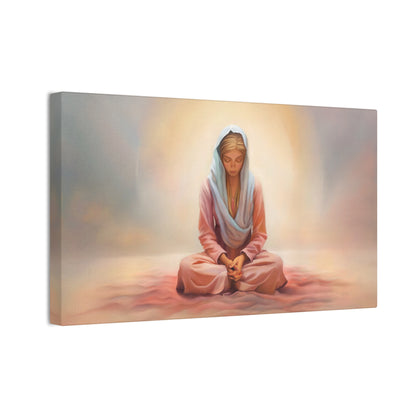 Stillness, Fine Art Canvas Print, Female Discipleship