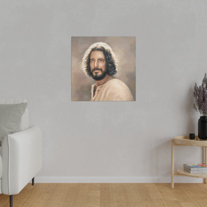 You Belong, Jesus Christ Portrait, Fine Art Canvas Print, The Chosen Artwork of Jesus Painting 12x16