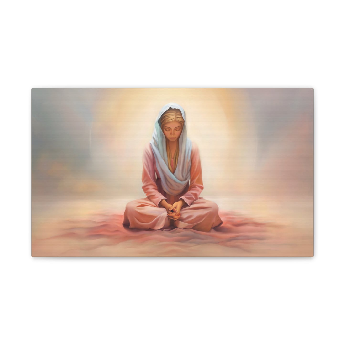 Stillness, Fine Art Canvas Print, Female Discipleship