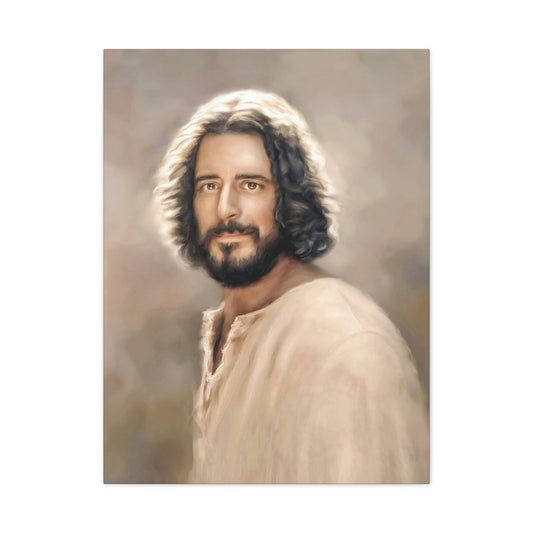 You Belong, Jesus Christ Portrait, Fine Art Canvas Print, multiple sizes, inspired by The Chosen Artwork of Jesus Painting, Gift for Christian Homes