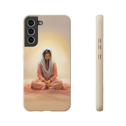 Spiritual Phone Case, Fun and Stylish, meditation, Stillness, Peace, Quiet reminder, mindfulness, Beauty, Unique Gift for her