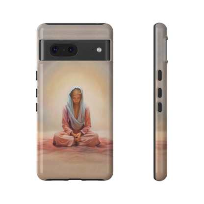 Stillness Tough Cases for Christian Women and Girls, Missionary Phone Cover, Stillness Reminder for phones, Gift for Christian Girls