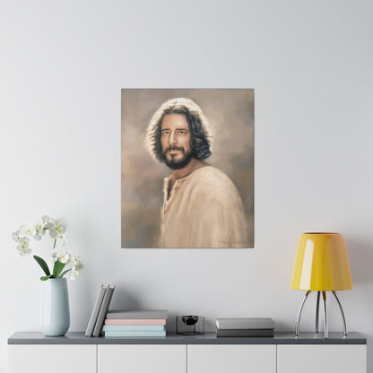 You Belong, Jesus Christ Portrait, Fine Art Canvas Print, The Chosen Artwork of Jesus Painting 12x16