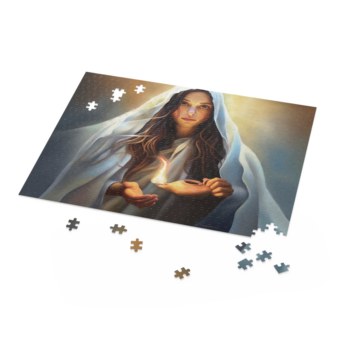 Mary Magdalene Puzzle, Games for young women, Christian game, Christian puzzle, Jesus Christ Ministry artwork puzzle