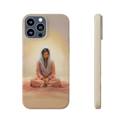 Stillness Spiritual Phone Case, Fun and Stylish, meditation, Stillness, Missionary, Quiet reminder, mindfulness, Beauty, Unique Gift for her