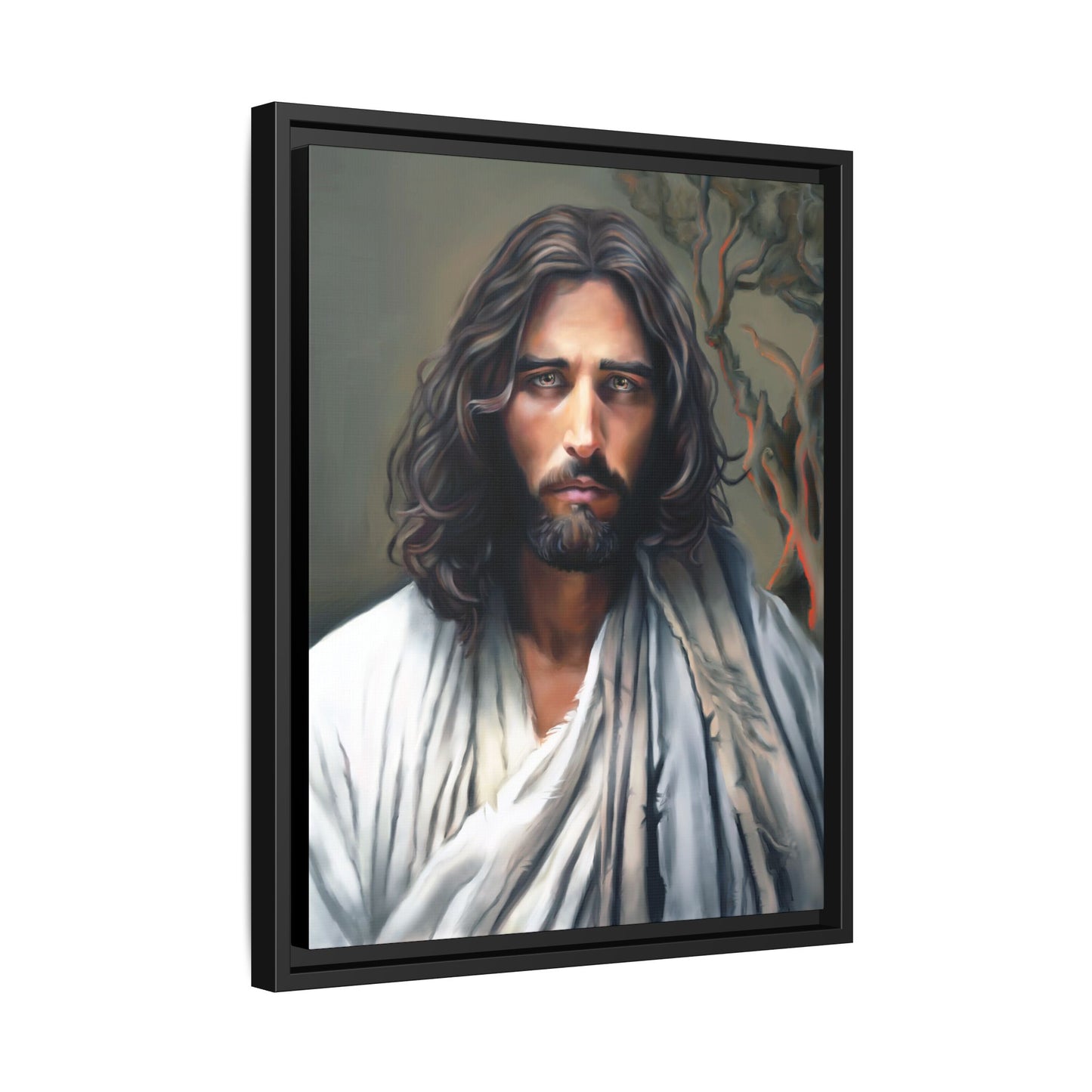 The End of Suffering, Jesus in Gethsemane, Fine Art Canvas Print, Christian Art, Jesus Artwork, Matte Canvas, Stretched, 0.75"