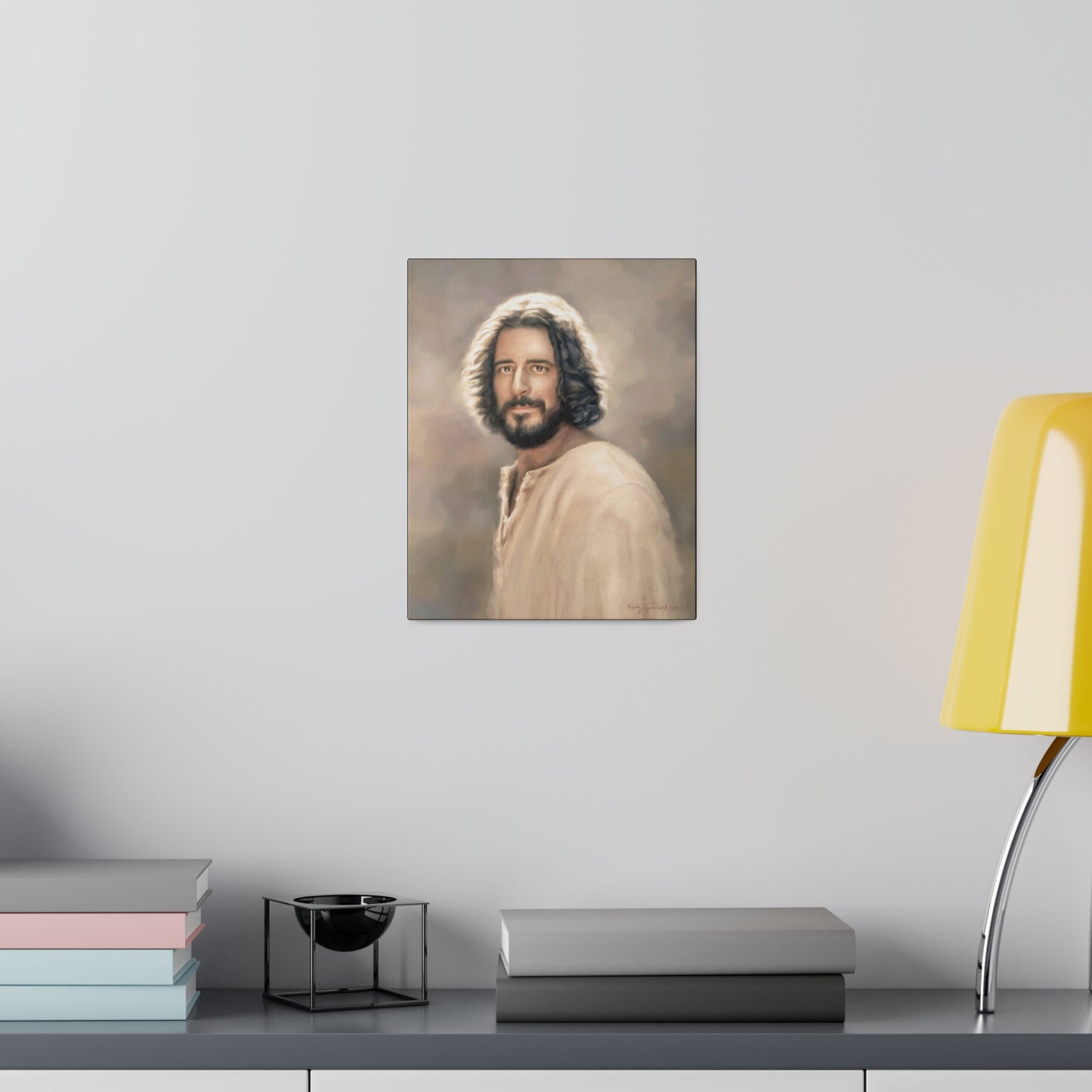 You Belong, Jesus Christ Portrait, Fine Art Canvas Print, The Chosen Artwork of Jesus Painting 12x16