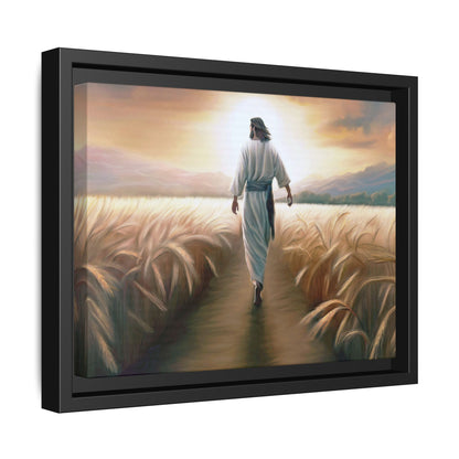 Called To Serve Canvas Print Framed Wall Art of Jesus Christ, Gift for Missionaries, Jesus in the Field beautiful