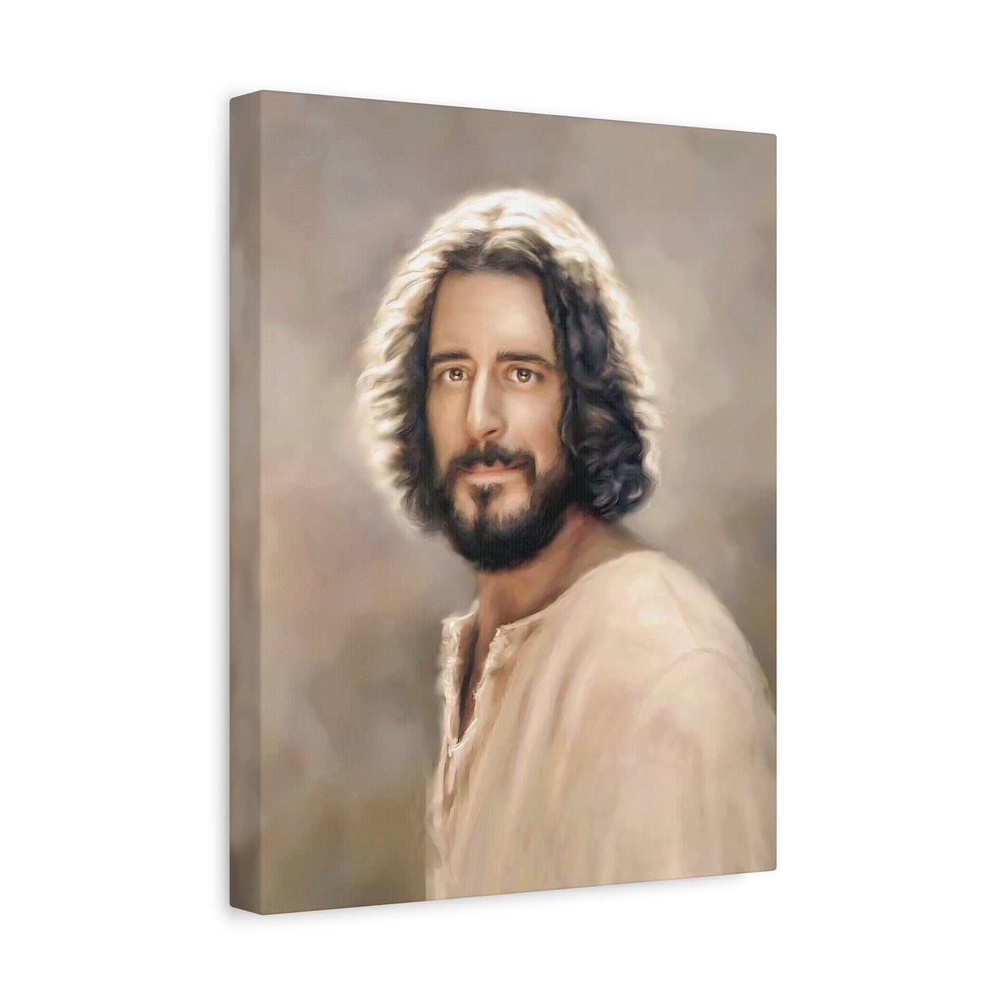 You Belong, Jesus Christ Portrait, Fine Art Canvas Print, multiple sizes, inspired by The Chosen Artwork of Jesus Painting, Gift for Christian Homes