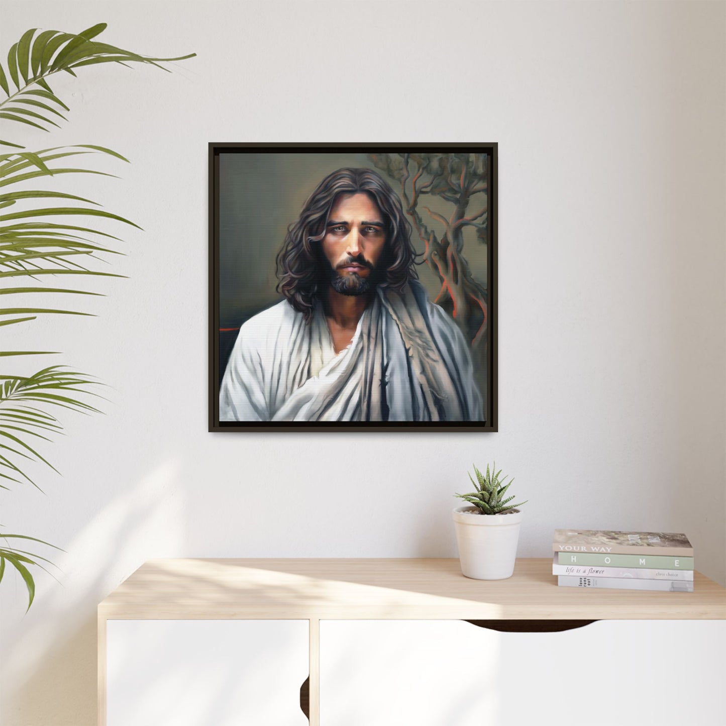 The End of Suffering, Jesus in Gethsemane, Fine Art Canvas Print, Christian Art, Jesus Artwork, Matte Canvas, Stretched, 0.75"