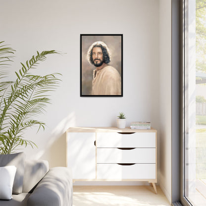 You Belong Jesus Portrait, Fine Art Canvas Print, Framed, The Chosen Art Inspired Artwork of Jesus Christ