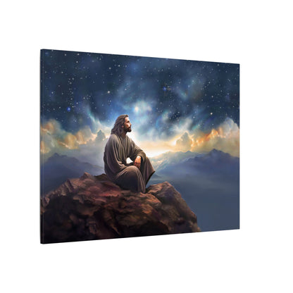 Jesus With The Stars, Fine Art Canvas Print, many sizes, Canvas, Christian Gift, Christian art, Missionary Gift