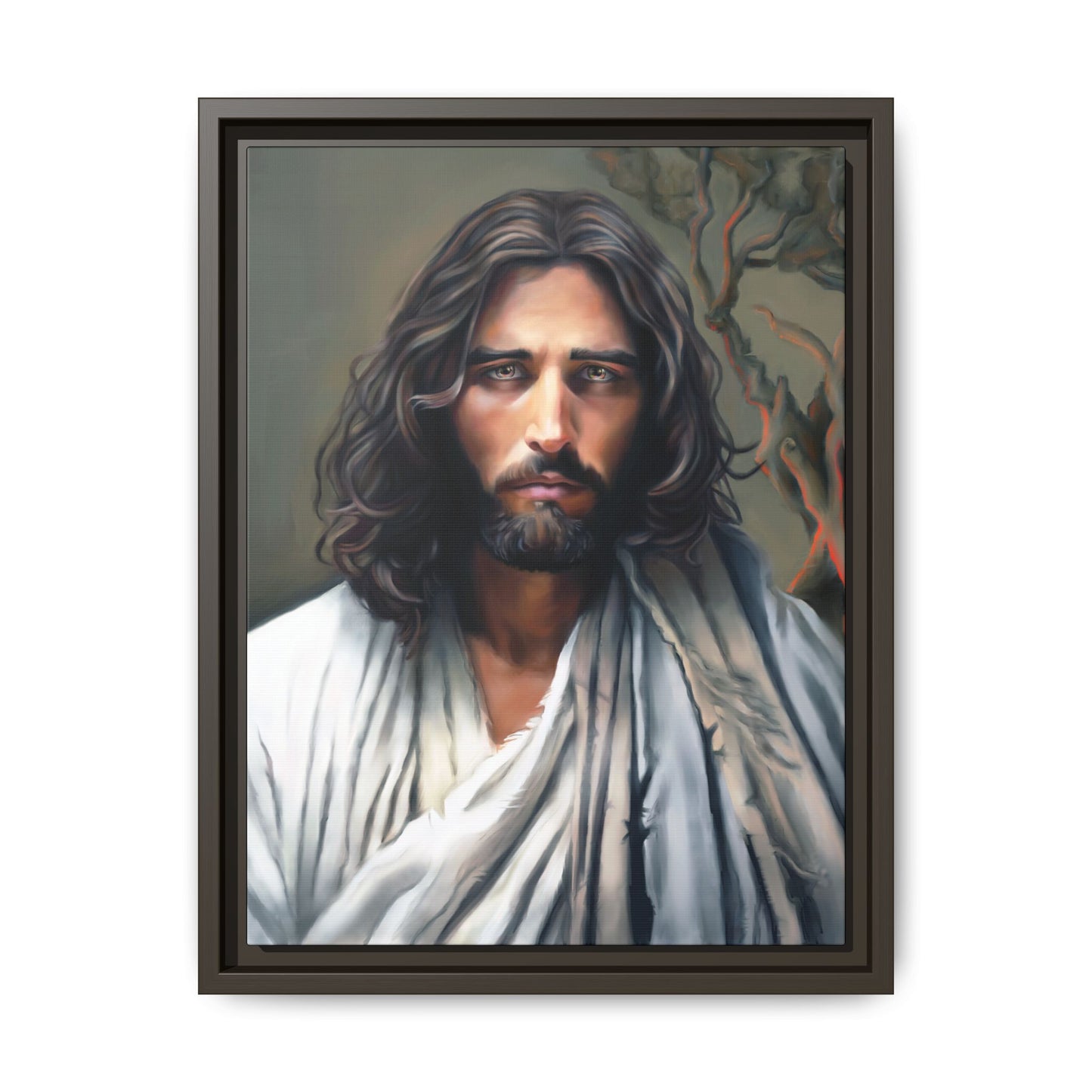 The End of Suffering, Jesus in Gethsemane, Fine Art Canvas Print, Christian Art, Jesus Artwork, Matte Canvas, Stretched, 0.75"