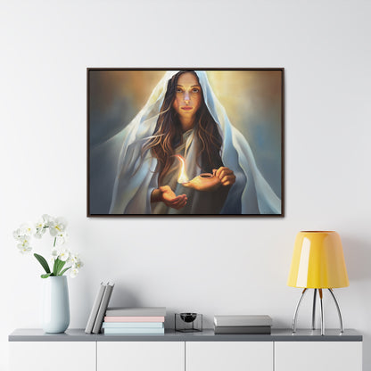 Mary Magdalene, Female Discipleship, Fine Art Canvas Print, Framed, Beautiful Christian Artwork, Disciples of Jesus Christ Art, Gift Ideas for her