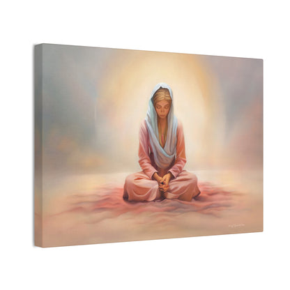 Stillness, Fine Art Canvas Print, Female Discipleship