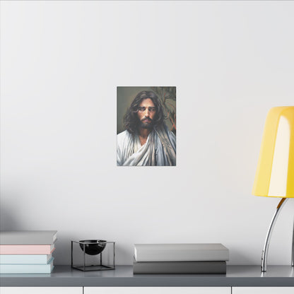 Portrait of Christ, Fine Art Canvas Print, Christian Art, Beautiful Jesus Artwork, Jesus Christ Gift