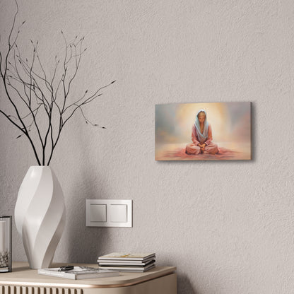 Stillness, Fine Art Canvas Print, Female Discipleship