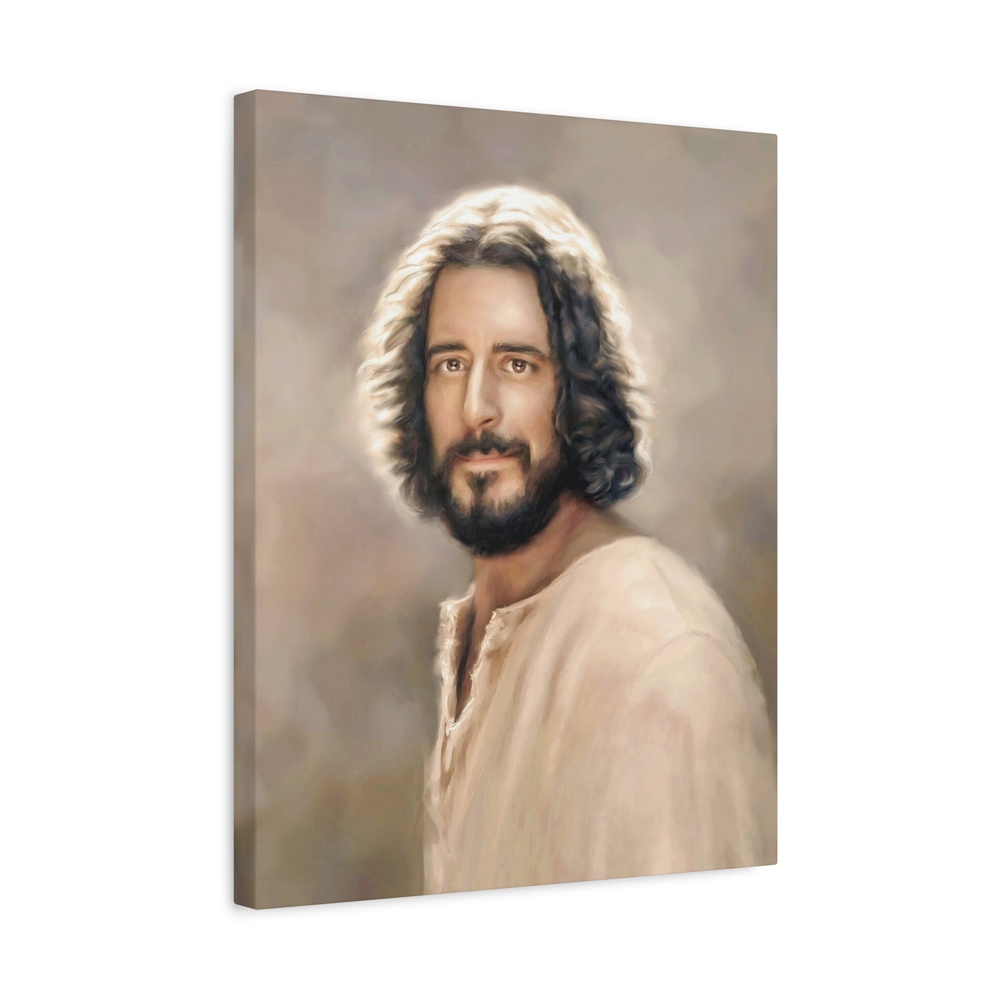 You Belong, Jesus Christ Portrait, Fine Art Canvas Print, multiple sizes, inspired by The Chosen Artwork of Jesus Painting, Gift for Christian Homes