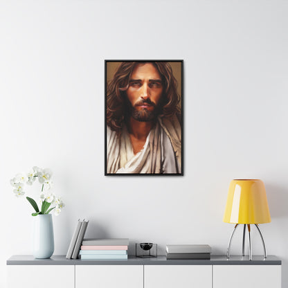 Jesus Christ Portrait, Fine Art Canvas Print, Jesus Christ Christian Art, Christian Art, Jesus Christ Decor