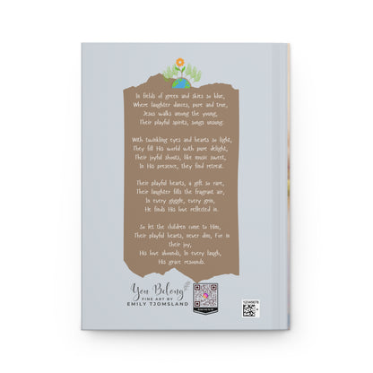 Jesus Loves the Children Hardcover Journal Matte, Fun Christian Gift, Thoughtful Gift for Christians